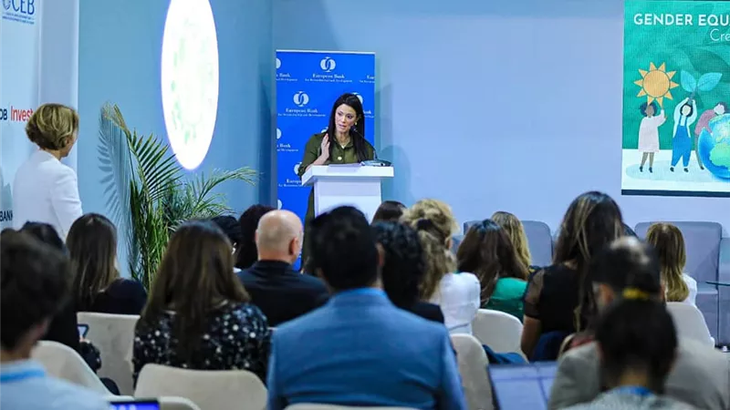 رانيا المشاط تُشارك في مبادرة «تكافؤ الفرص بين الجنسين والعمل المناخي»