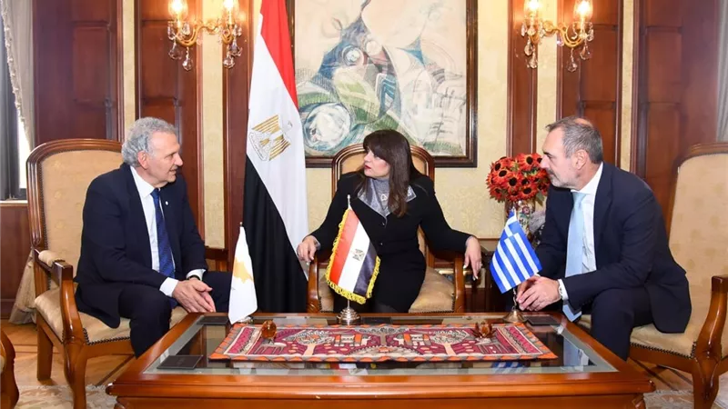 انطلاق الاجتماع الوزاري السابع لوزراء الهجرة من مصر وقبرص واليونان