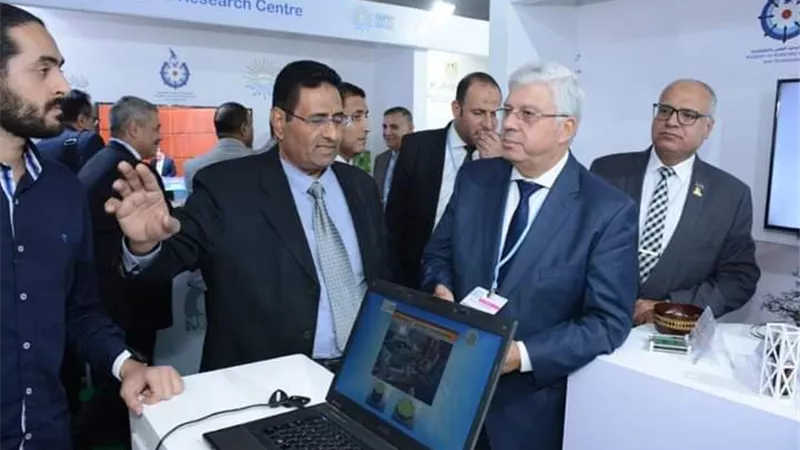 المعهد القومي للبحوث الفلكية والجيوفيزيقية يشارك في عدة فعاليات بمؤتمر COP27