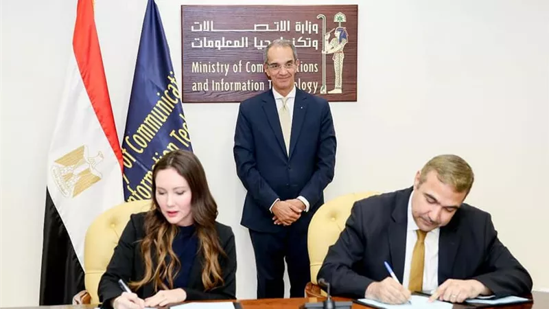 توقيع اتفاقية لفتح مقر شركة جلوبال 500 وتشغيل مركز إبداع مصر الرقمية