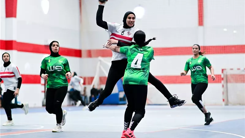 فتيات القلعة البيضاء يحققن فوزًا ثمينًا على الجزيرة في دوري كرة اليد