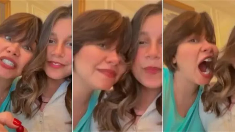 بعد عودتها لحسام حبيب.. شيرين وابنتها في فيديو على أنغام «الغزالة رايقة»