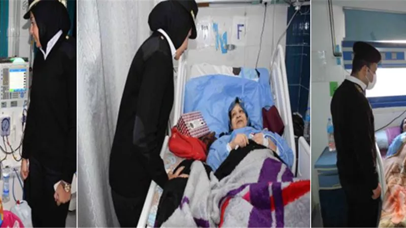 الداخلية تُنظم زيارات للمسنات ضمن حملة مناهضة العنف ضد المرأة