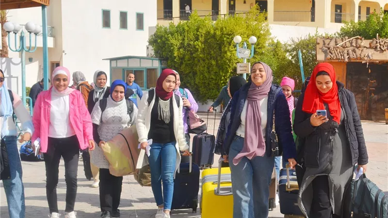 بمشاركة 500 طالبة.. انطلاق فعاليات منافسات أولمبياد الفتاة الجامعية بشرم الشيخ
