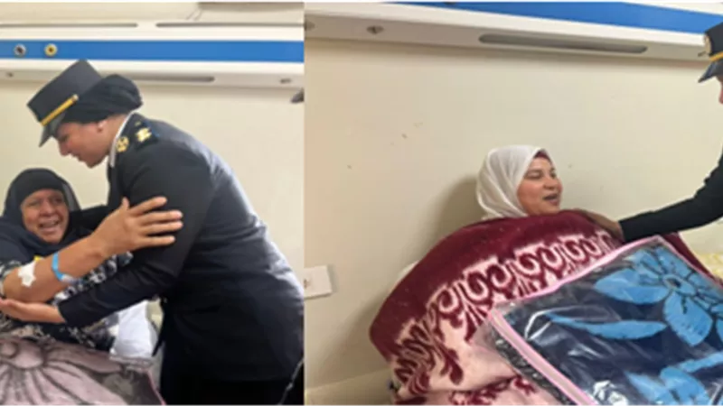 ضباط وضابطات الشرطة يزورون دور رعاية المسنات في حملة الـ16 يومًا لمناهضة العنف