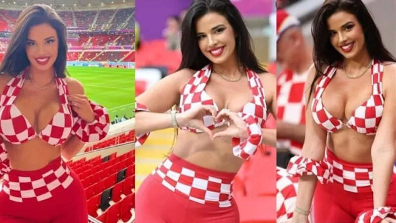 شاهدي ملكة جمال كرواتيا تودع قطر بطريقة مؤثرة 
