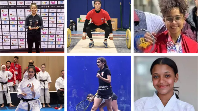 «هير نيوز» تكرم أفضل 17 لاعبة مصرية ناشئة في عام 2022