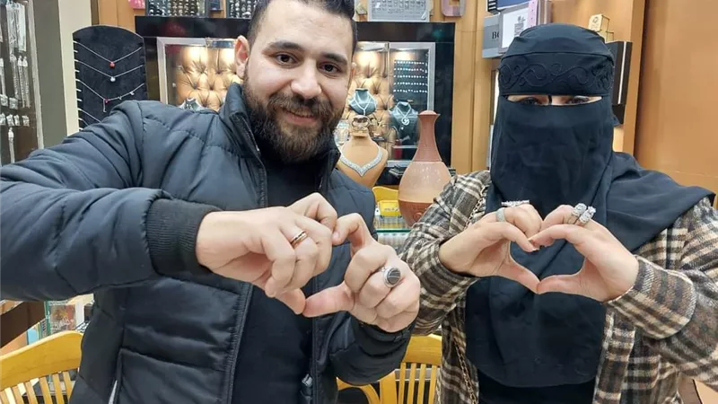 أول شبكة فضة لعروسين من طنطا لمواجهة ارتفاع أسعار الذهب