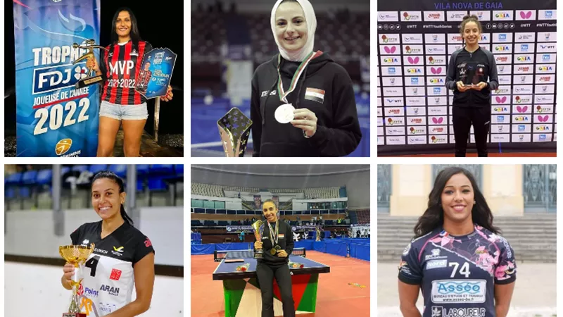 «هير نيوز» تكرم أفضل 9 من لاعبات الصالات المصريات في الخارج (صور)