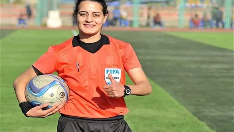 «حصاد 2022» شاهندة المغربي أول حكمة مصرية بالدوري المصري