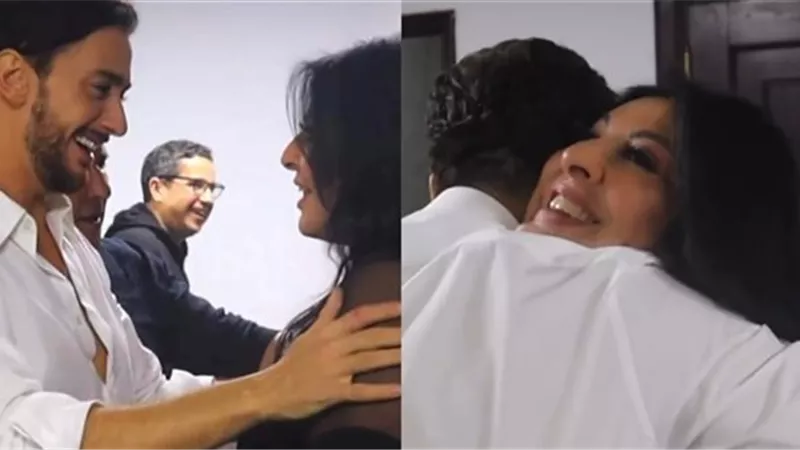 هالة صدقي في مرمى نيران الجمهور بسبب حضن سعد لمجرد