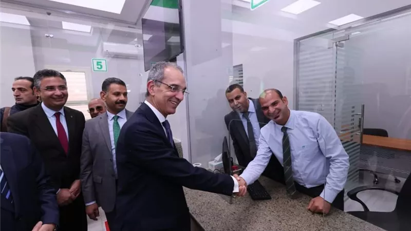 وزير الاتصالات يفتتح 4 مكاتب بريد بعد تطويرها في الغربية