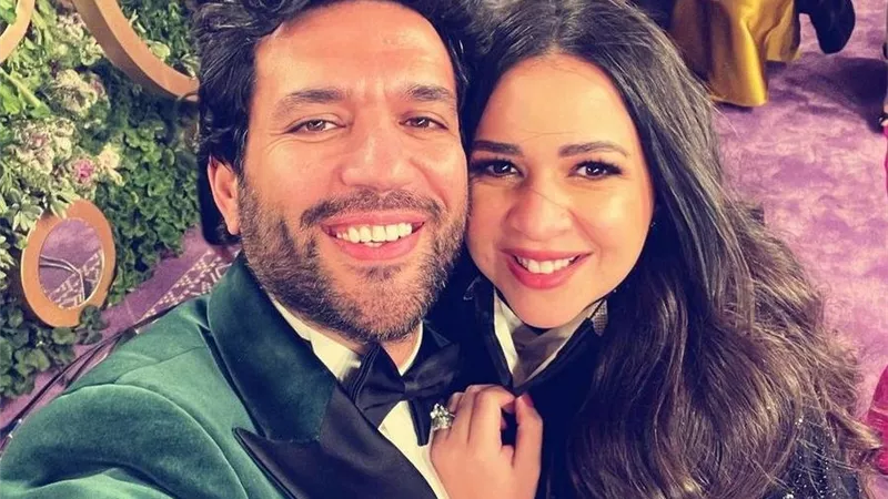 إيمي سمير غانم تهنئ زوجها حسن الرداد بعيد ميلاده بطريقتها (فيديوجراف)