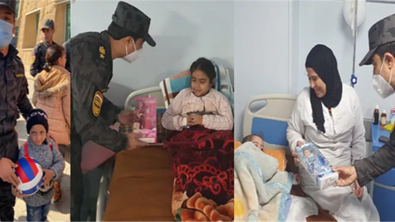 «في عيد الشرطة» زيارة قطاع الأمن المركزي لدور الرعاية والمستشفيات
