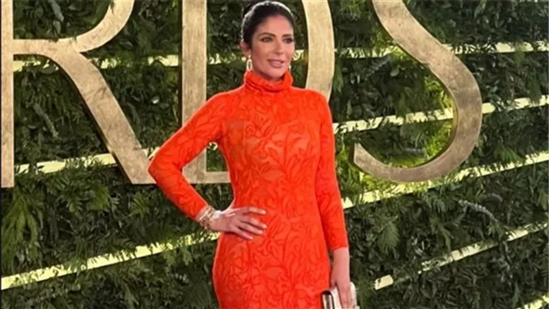 سعر خيالي لفستان منى زكي في مهرجان Joy Awards