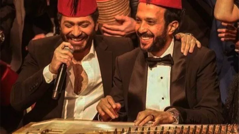 تامر حسني عن زفاف أحمد عصام: كنت حاسس إني بأجوز ابني