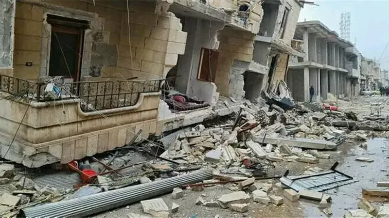 أبرز الصور والفيديوهات المؤثرة بعد زلزال تركيا وسوريا