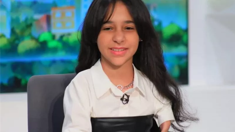 «لأول مرة في مصر» رحمة البدراوي مذيعة من قادرون بإختلاف 