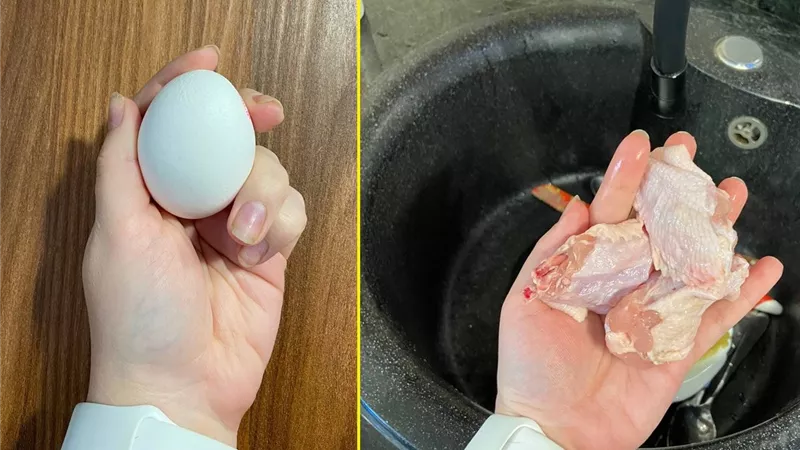 أبرزها «البيض واللحوم والأرز» 5 أطعمة لا يجب غسلها قبل الطهي 