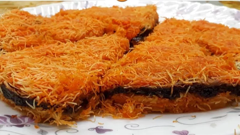 حلويات رمضان 2023| طريقة عمل الكنافة بالنوتيلا