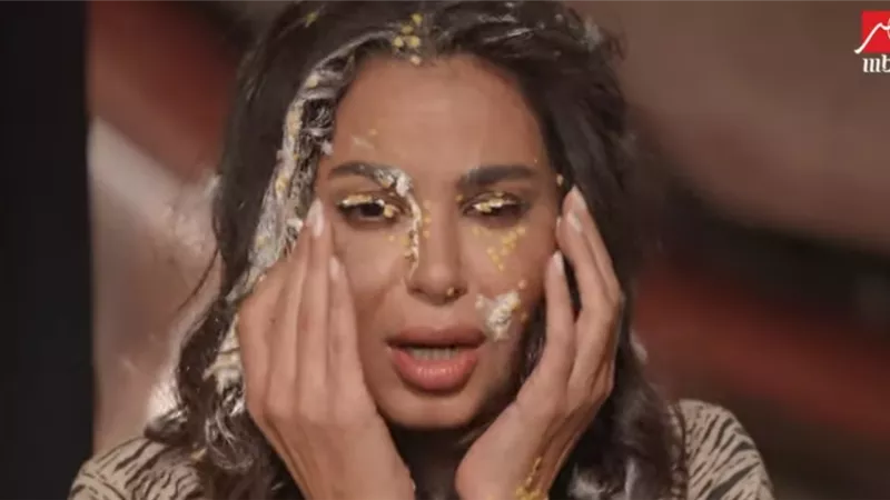 صراخ وغضب من نسرين أمين مع رامز جلال في «رامز نيفر إند» 