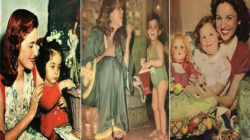 «يا محلى البنات» الأمومة تجمع نجمات الزمن الجميل مع بناتهن بصور نادرة