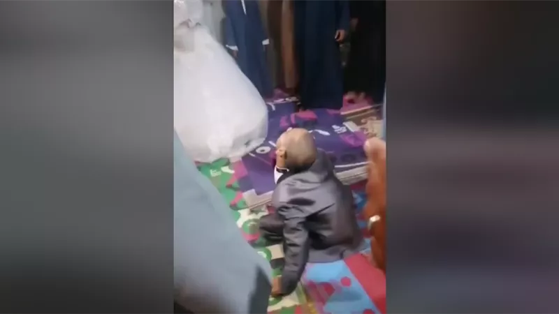  «فاهمين الجواز غلط» فيديو زفاف شاب من ذوي الاحتياجات الخاصة يثير الجدل على 