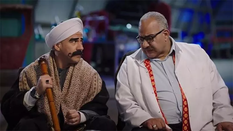 «الكبير أوي 7» الحلقة 27| مكي يدافع عن حفني الديب في ليلة زفافه