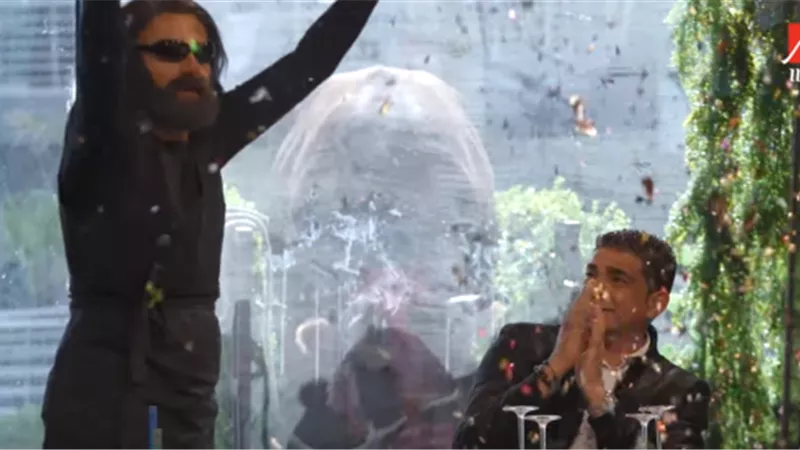 «جلده تخين»| رامز جلال يسخر من إبراهيم نورالدين في «رامز نيفر إند» (فيديو)