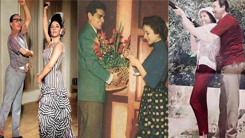 أبرزهم «رشدي أباظة وسامية جمال» ثنائيات الفن وقصص حب خالدة انتهت بالطلاق