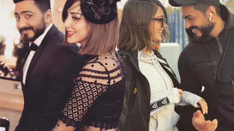 «بعد طلاق تامر حسني وبسمة بوسيل» فنانون انفصلوا بعد سنوات من الحب