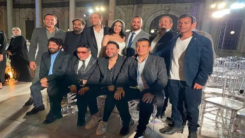 نجوم التسعينات في حفل زفاف إبنة المطرب «علاء عبد الخالق» 