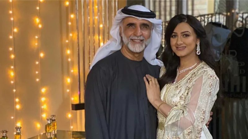 كيف احتفلت الفنانة الإماراتية هيفاء حسين بذكرى زواجها الـ13؟