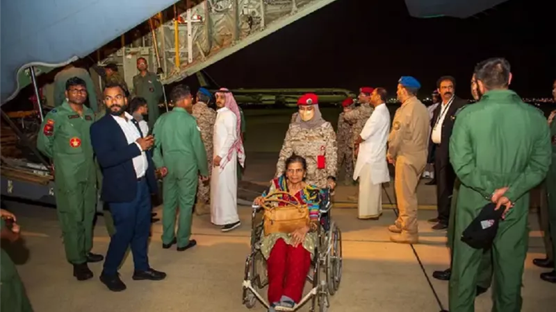 «روان الدحمان» مجندة سعودية تكشف دور المرأة بعمليات الإجلاء من السودان إلى المملكة