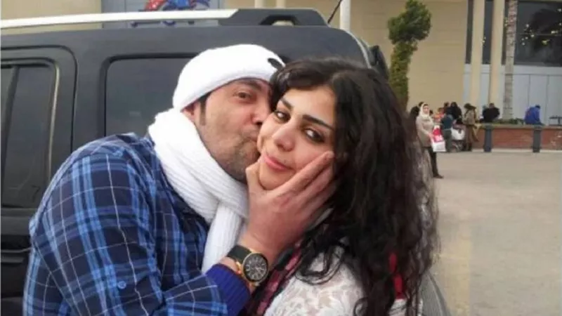 القبض على سعد الصغير وزوجته برلنتي عامر بتهمة اقتحام شقة طليقته