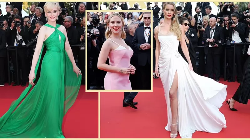 أجمل إطلالات جميلات هوليوود في الليلة الثامنة بمهرجان كان السينمائي الـ 76 