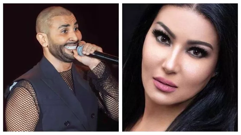 سمية الخشاب تسخر من ملابس وحلق طليقها أحمد سعد