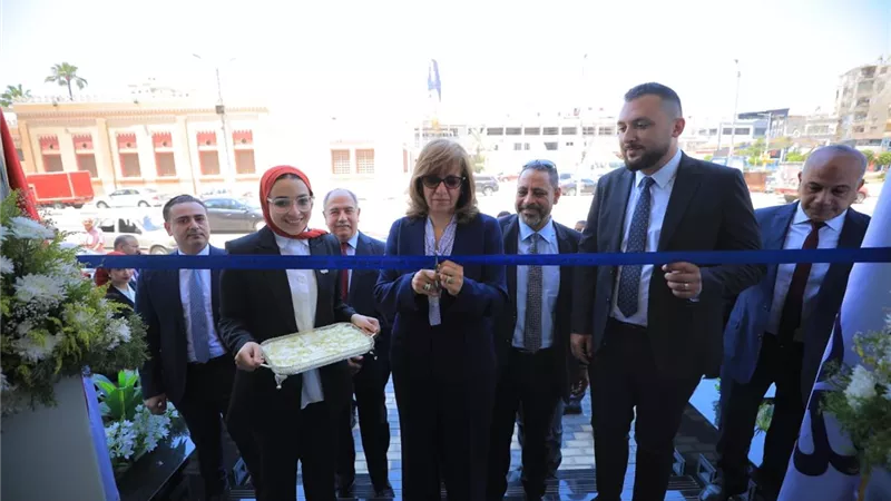 افتتاح فرع جديد لبنك التنمية الصناعية IDB بمدينة المنصورة
