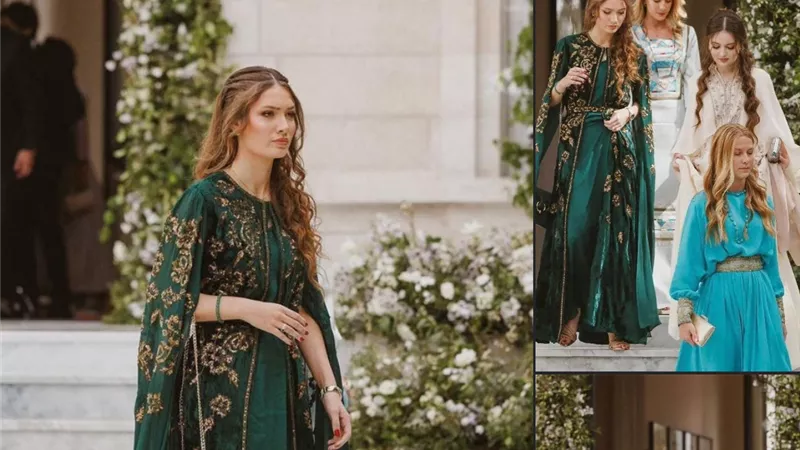 من هي الأميرة هالة النور هاشم بعد خطفها الأنظار بزفاف ولي العهد الأردني