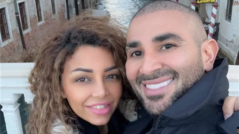 أحمد سعد ينتظر مولودا جديدا من زوجته علياء بسيوني رغم أنباء الانفصال (صور)