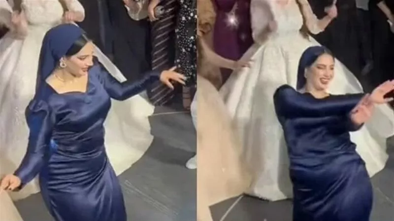«السبكي» يبحث عن ياسمين «صاحبة الفستان الأزرق» (فيديو)