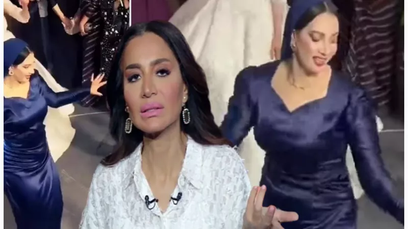 بلاغ على الهواء لجامعة المنصورة بسبب صاحبة الفستان الأزرق