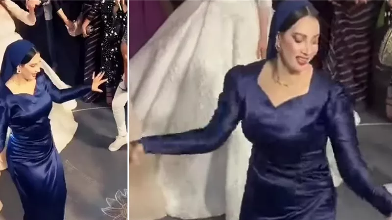 صاحبة الفستان الأزرق: أنا لو متجوزة هحترم جوزي ومينفعش أطلع أرقص كده 