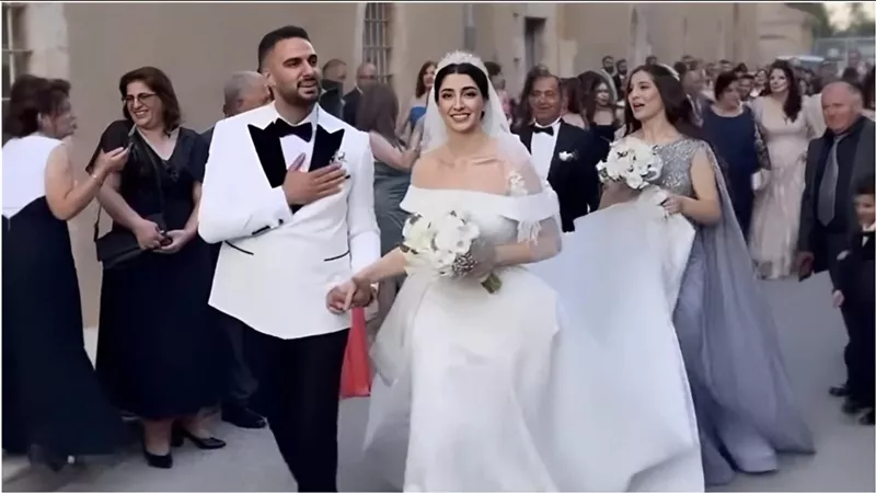 لقطات من حفل زفاف يعقوب شاهين وسط أجواء فلسطينية والعروس تخطف الأنظار (فيديو)