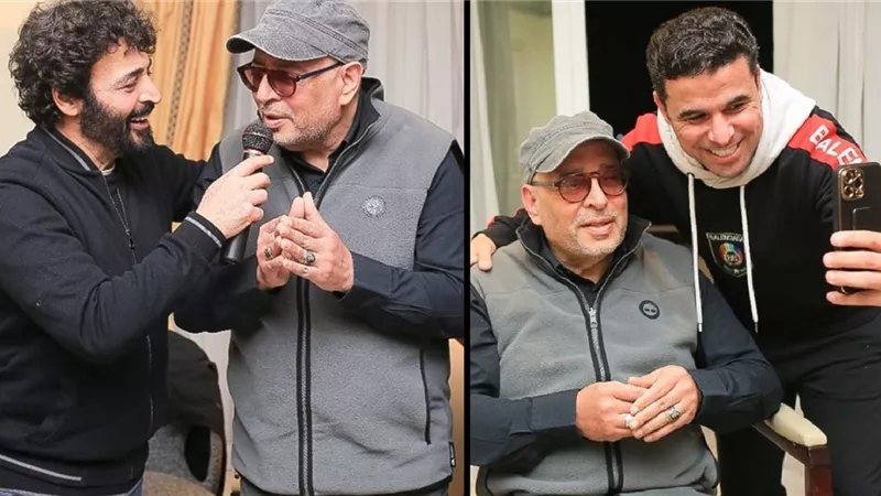 أخر ظهور للنجم الراحل علاء عبد الخالق بعيد ميلاده الـ58 رفقة نجوم التسعينات أبرزهم حميد الشاعري وهشام عباس 