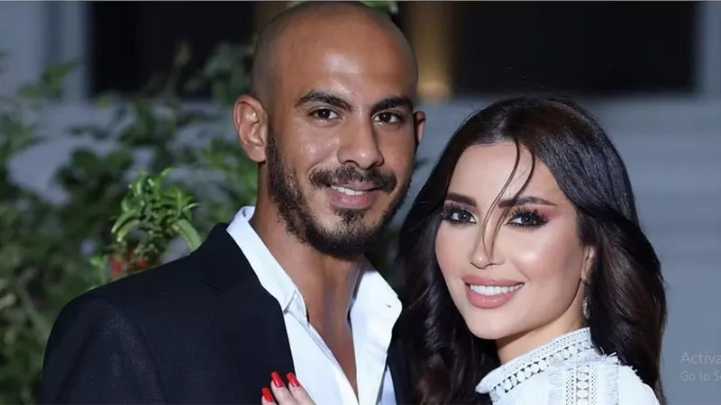 نسرين طافش تعلن طلاقها من شريف شرقاوي للمرة الثانية