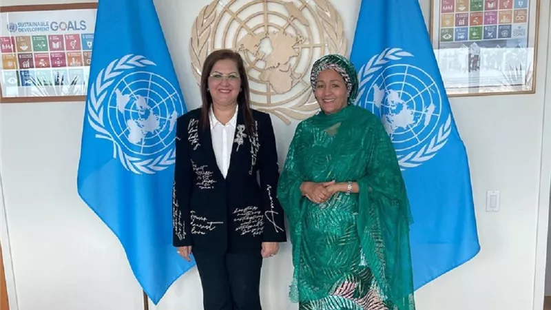 هالة السعيد تلتقي نائبة الأمين العام للأمم المتحدة على هامش منتدى HLPF 2023 بنيويورك 