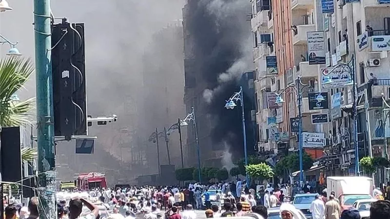 لغز حريق مول دبي في مطروح «النار ولعت للمرة الثانية خلال أسبوع» (صور)