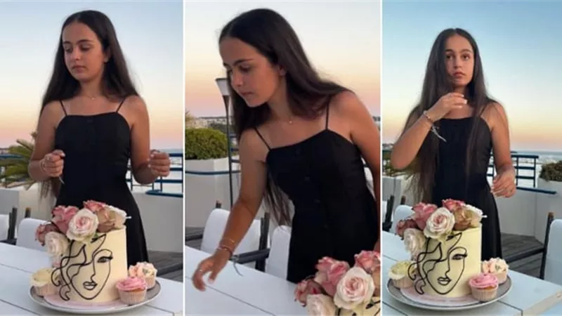 أول ظهور لابنة شريهان تالية بعيد ميلادها «نسخة طبق الأصل من أمها» 