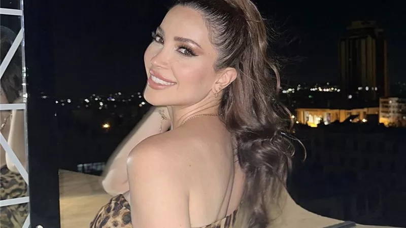 نسرين طافش بإطلالة مثيرة بالتايجر في أخر ظهور لها (صور)